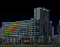 内蒙古科技大厦LED亮化方案